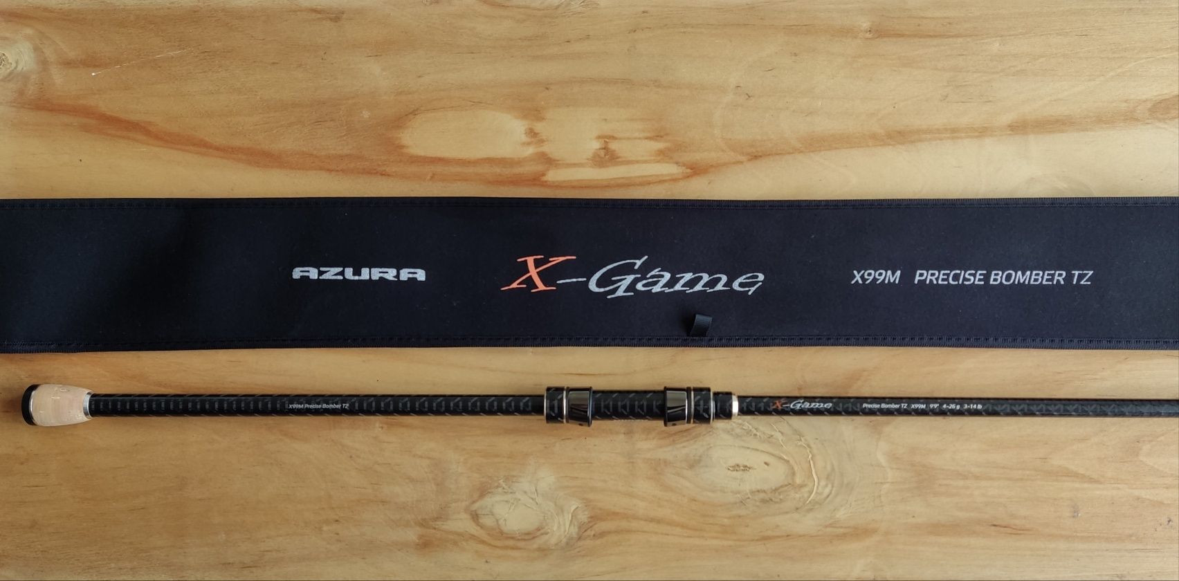 Azura X-Game X99M 2.99м 4-26г Precise Bomber TZ. Спінінг. Спіннінг.