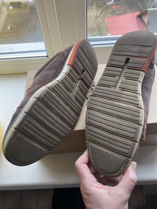 замшеві чоловічі черевики 41,5-42р