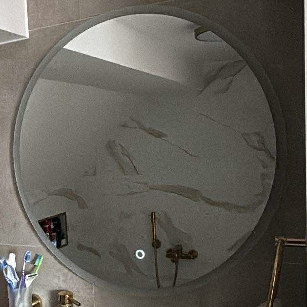 Lustro okrągłe Rea 70cm-nie świeci