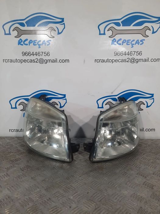 OTICA OTICAS ORIGINAIS ESQUERDA DIREITA CITROËN BERLINGO I 1 Mk1 FASE 2 FIRST BODY BOX MPV OPTICA OPTICAS FAROL FAROIS