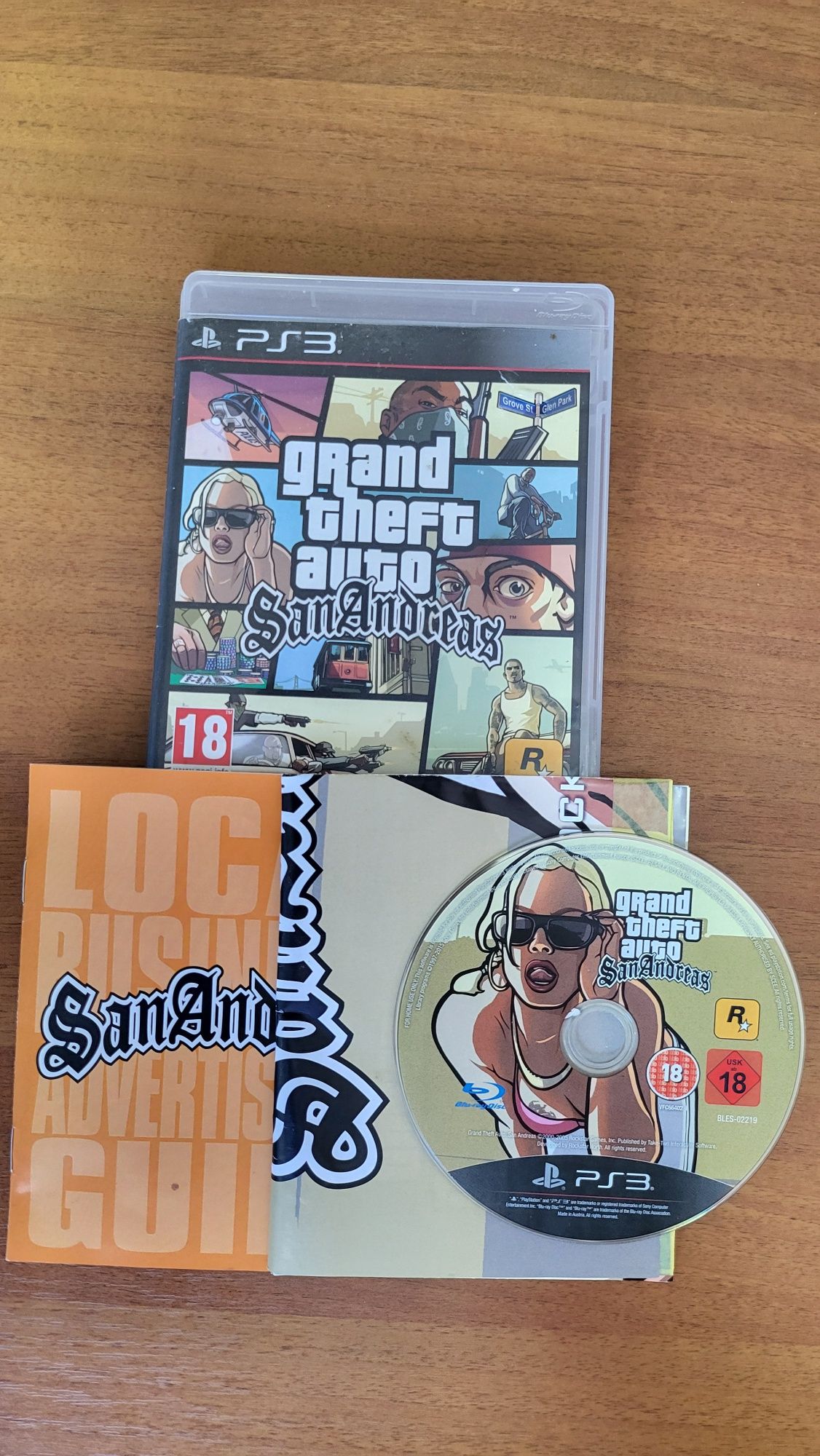 Grand Theft Auto San Andreas GTA Sony PS3 Playstation