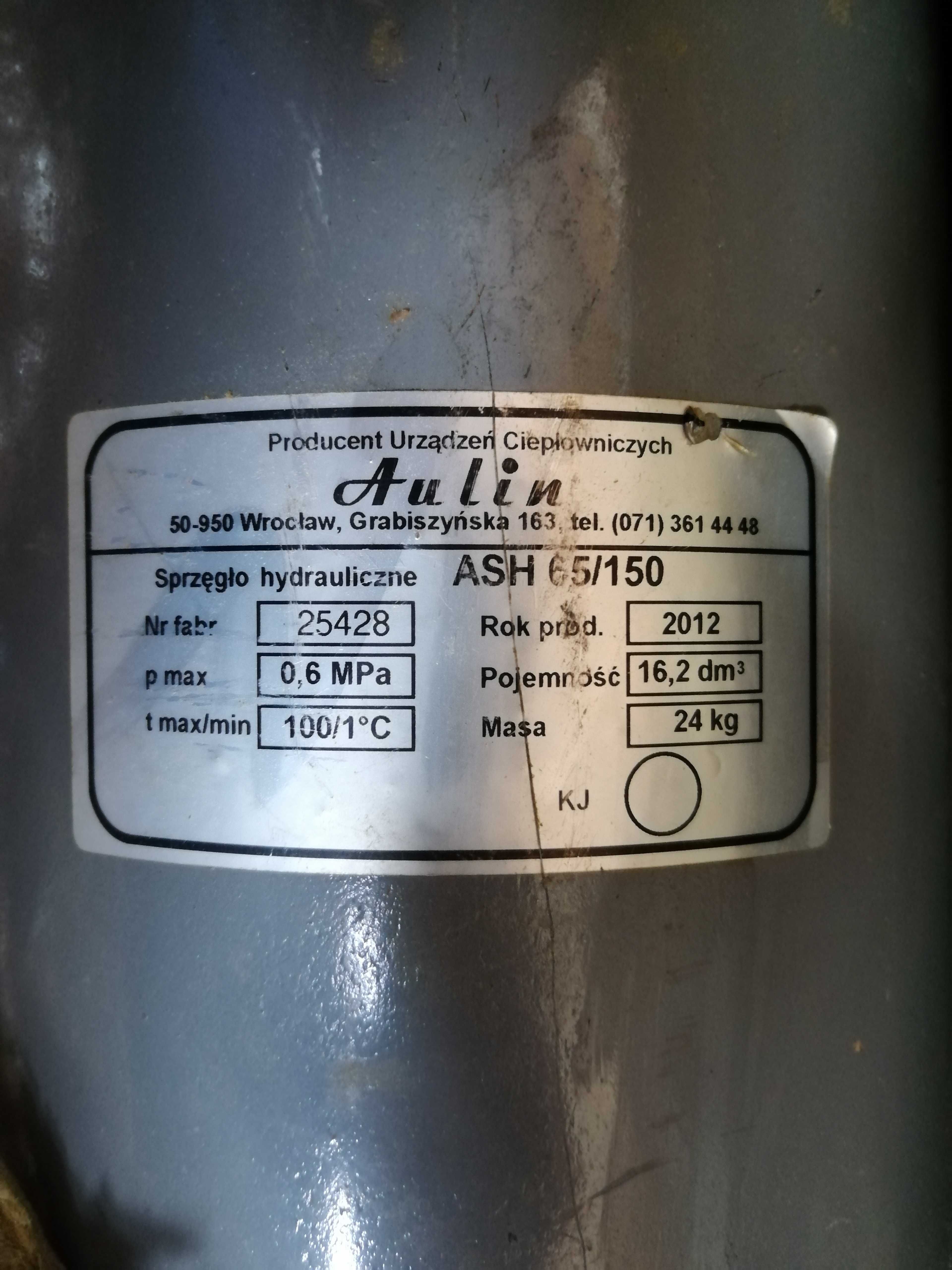 Sprzęgło hydrauliczne Aulin ASH 65/150