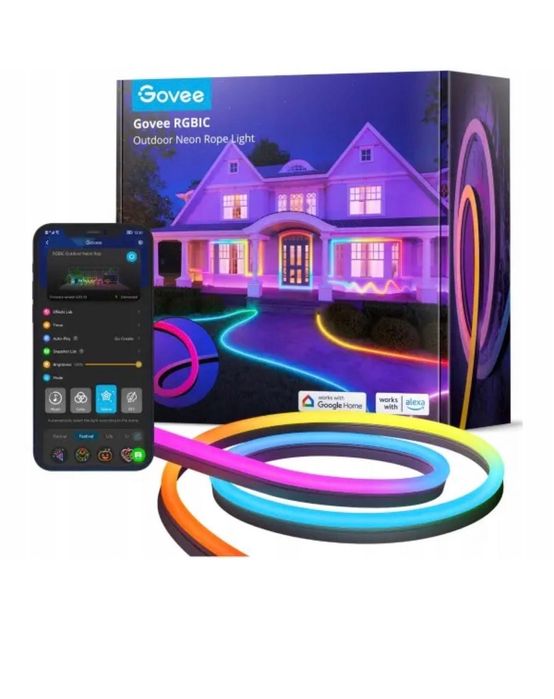 Govee RGBIC Outdoor Neon Rope Light