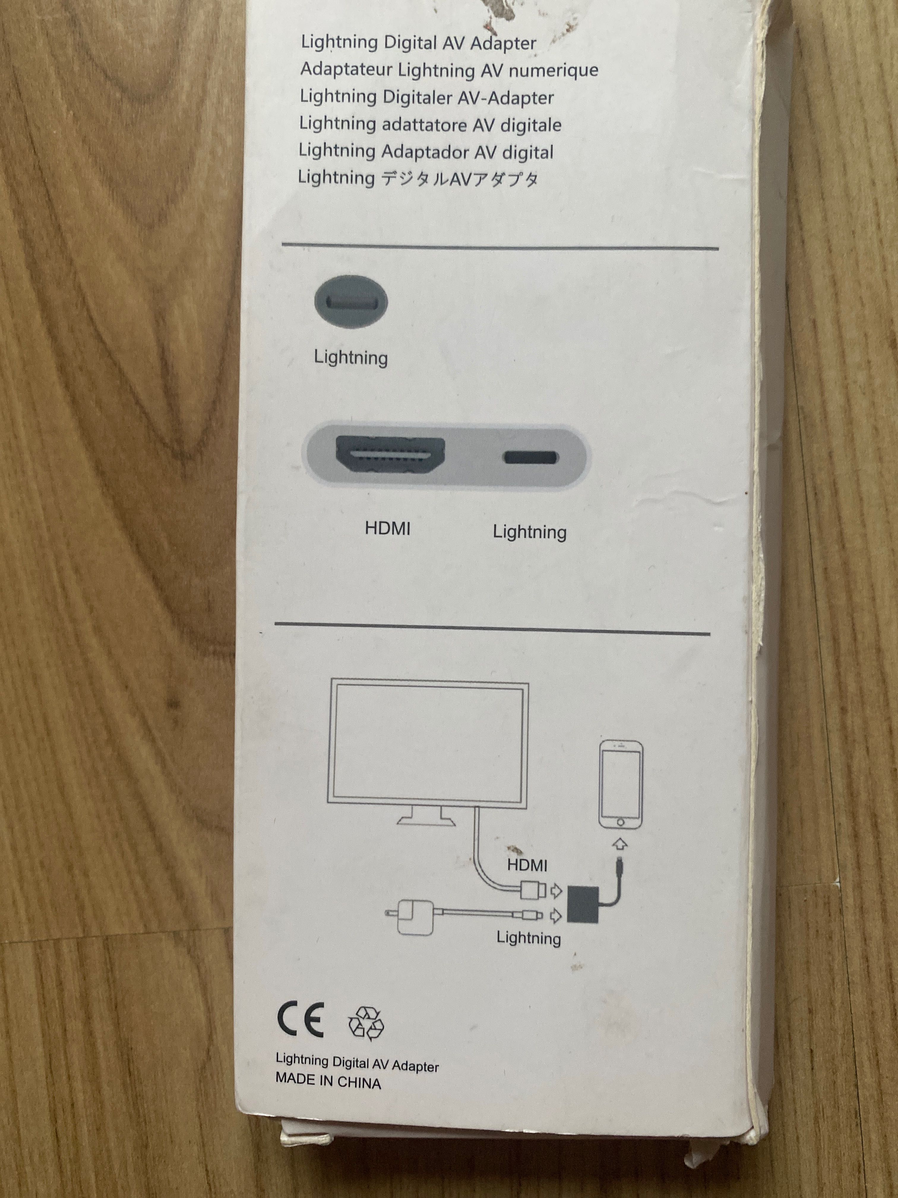 Adapter hdmi iPhone