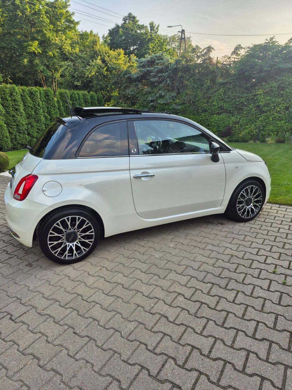 Fiat 500 Biała Perła Limitowana wersja 120TH 1.2 benzyna Okazja