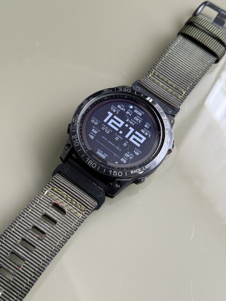 Смарт-годинник Garmin Fenix 7X Solar Black NEW