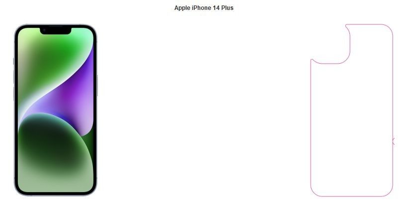 Folia Ochronna ZAGG Ultra Clear+ do iPhone 14 Plus Tył