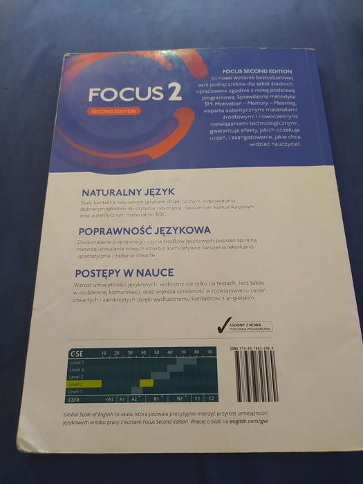 FOCUS 2 podręcznik do j. Angielskiego wyd. Pearson