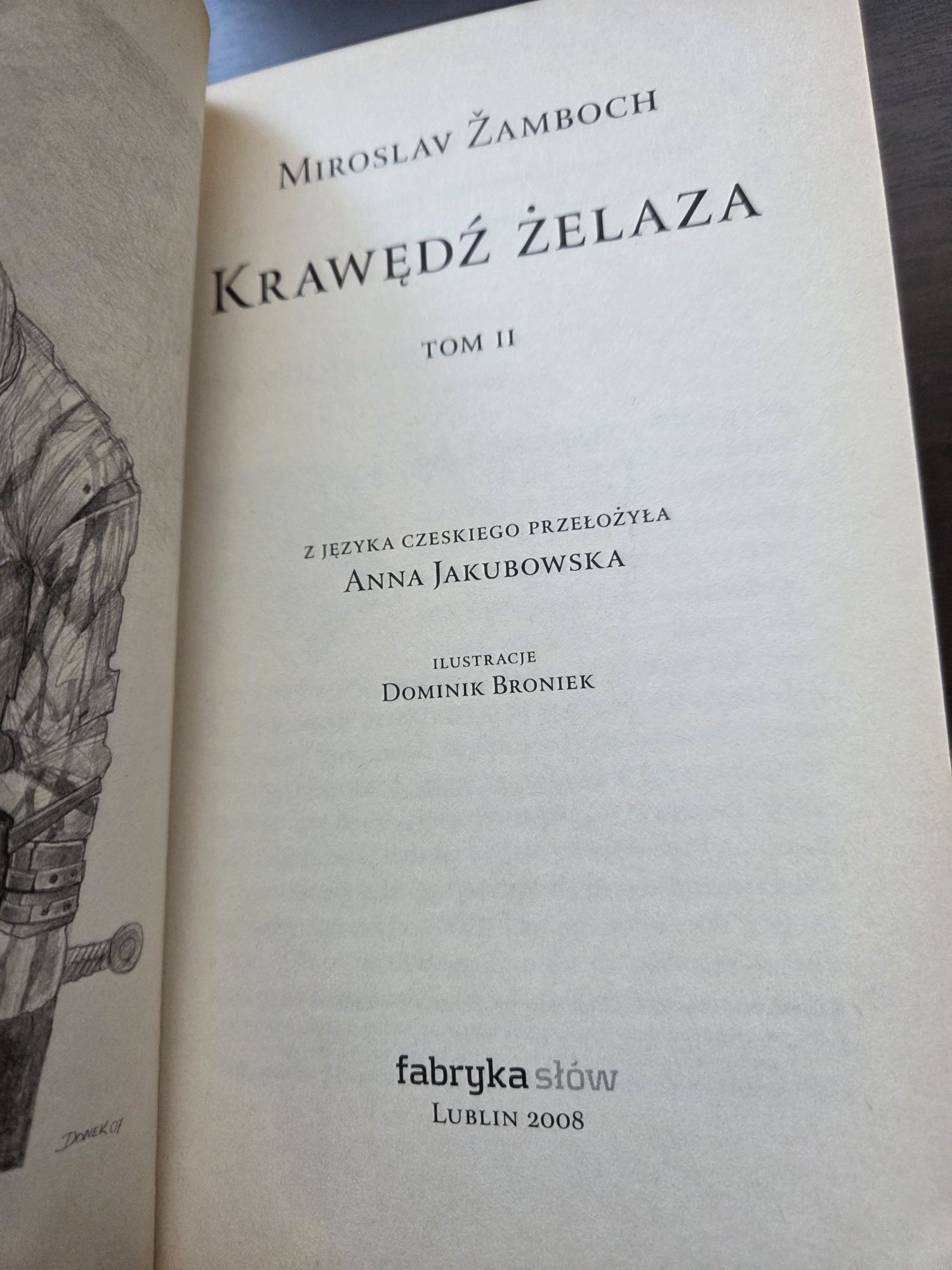 Książka Krawędź Żelaza Tom 2 - Mirosław Zambochh