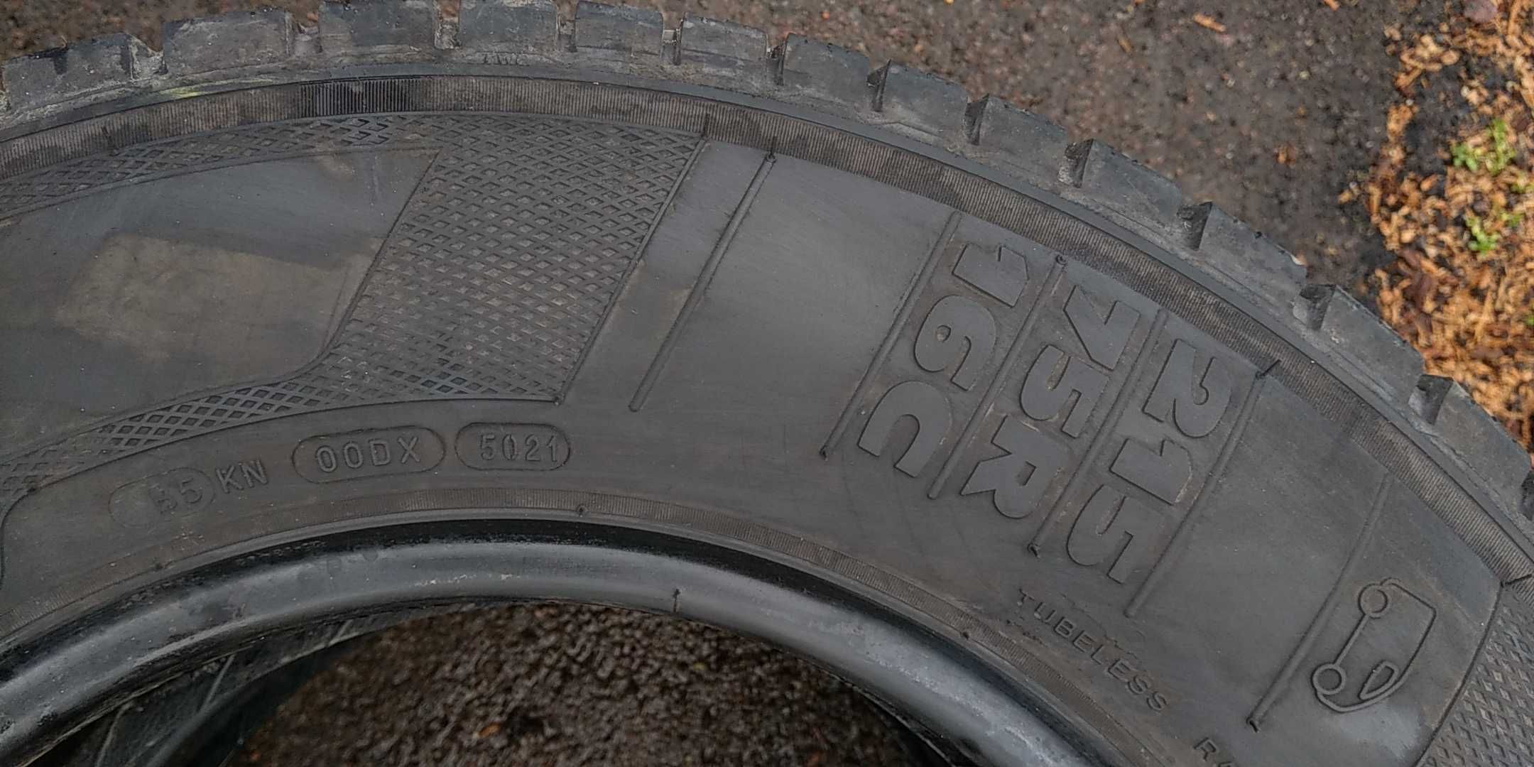 Шини літні KLEBER TRANSPRO 215/75 R16c с 5.3mm колеса б у покришки