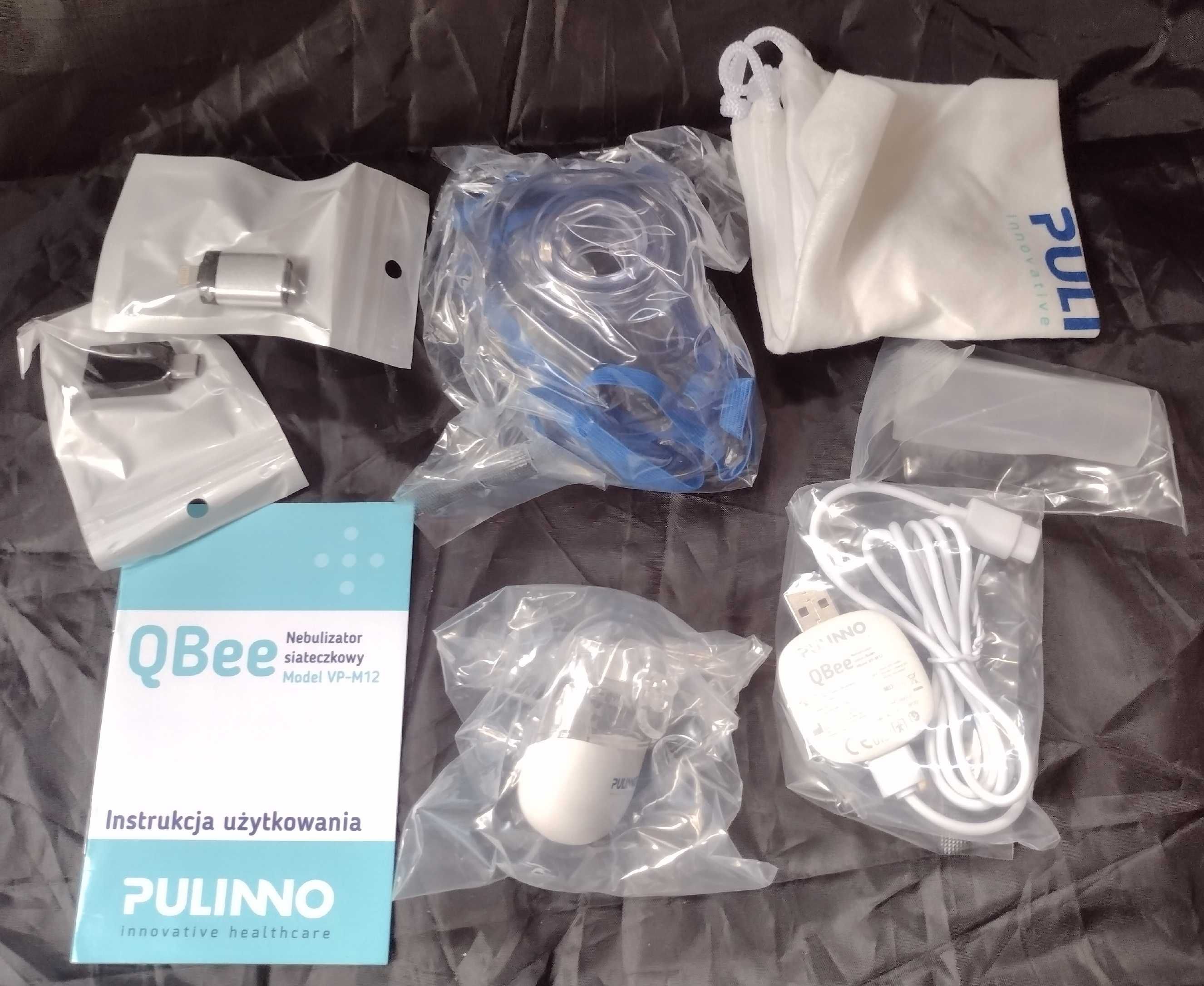 QBee nebulizator siateczkowy VP-M12 inhalator przenośny