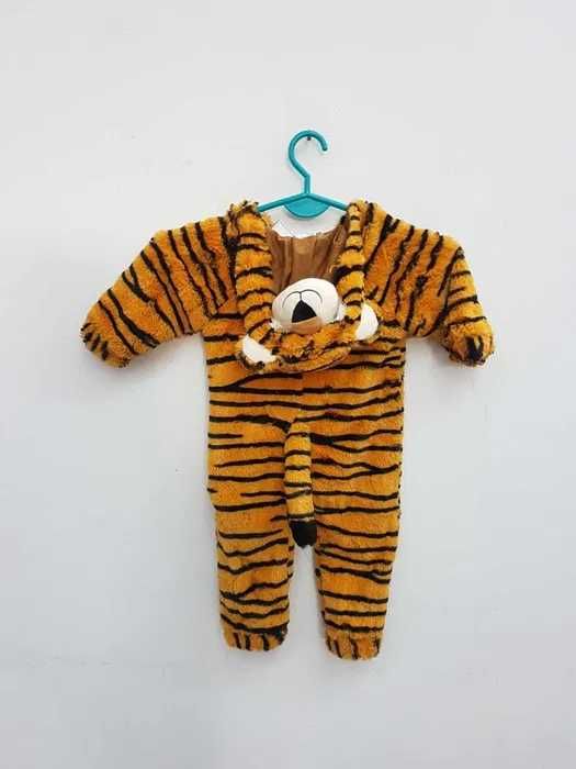 Nowy strój przebranie tygrys tygrysek rozmiar 0-6 m-cy B055