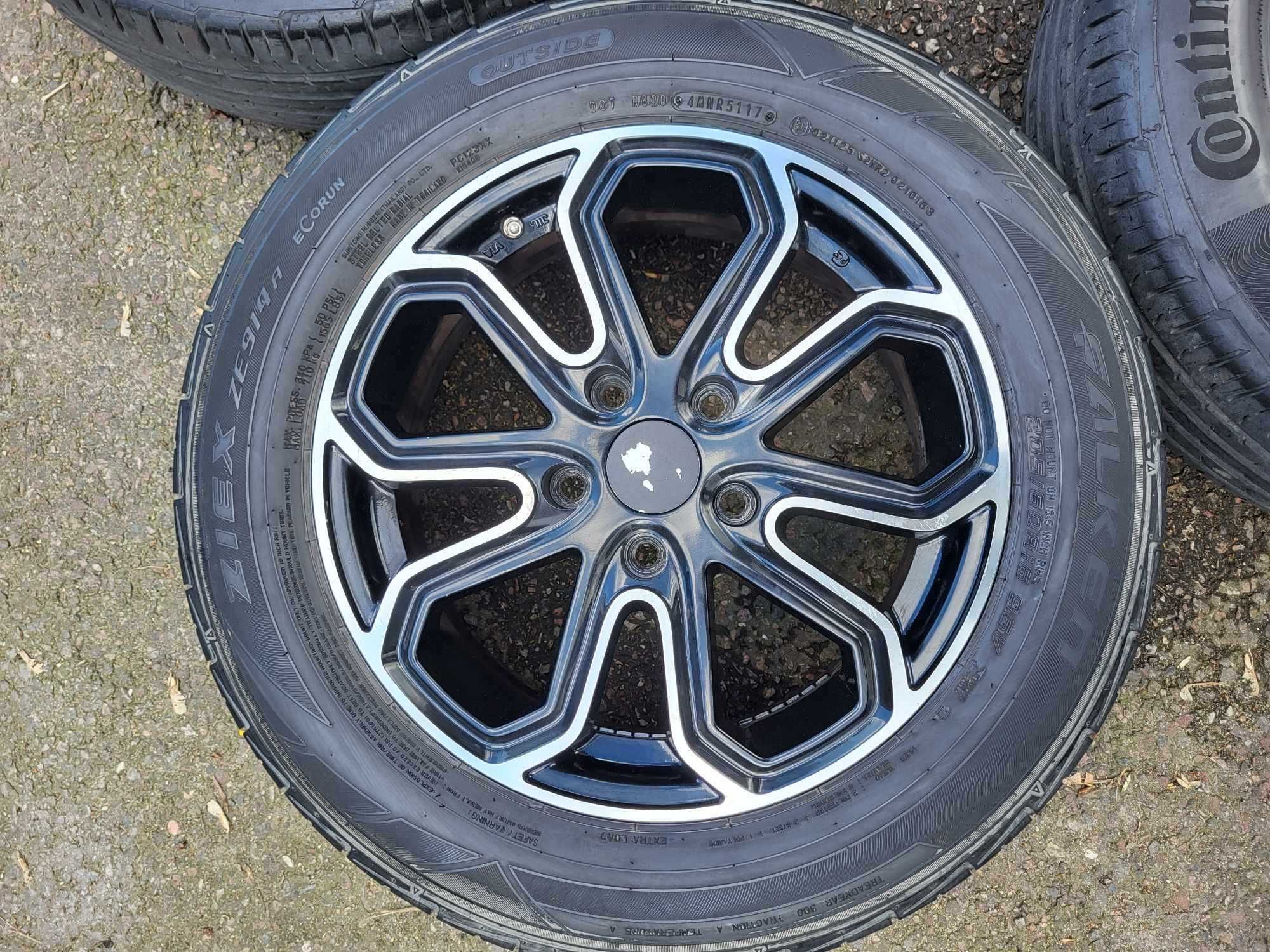 Felgi aluminiowe z oponami Kia Ceed, Venga  205/60/R16
