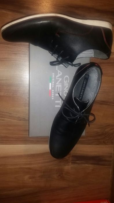 Eleganckie buty męskie Gino Lanetti rozmiar 45