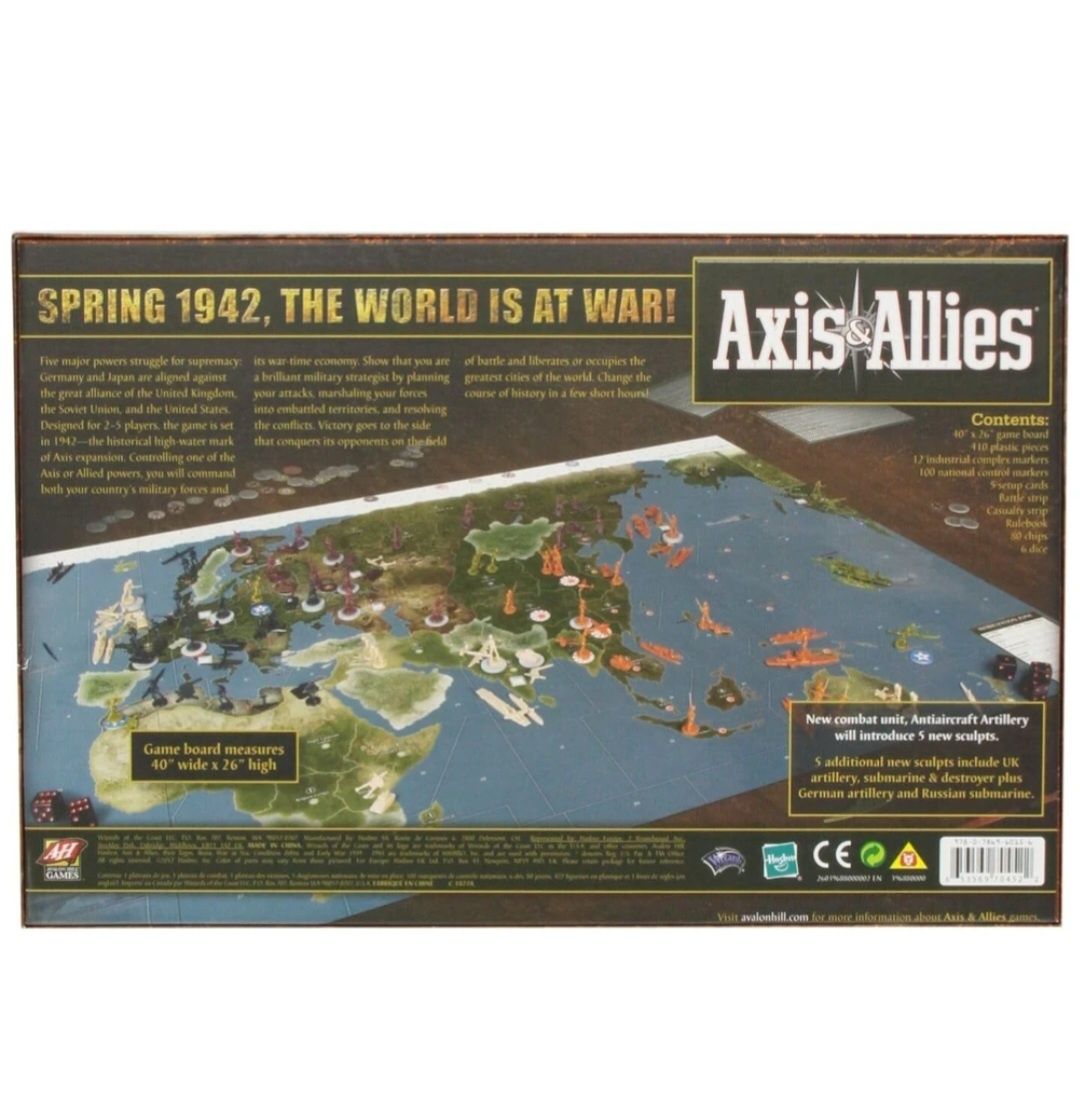 Настільна гра Axis & Allies: 1942 Second Edition