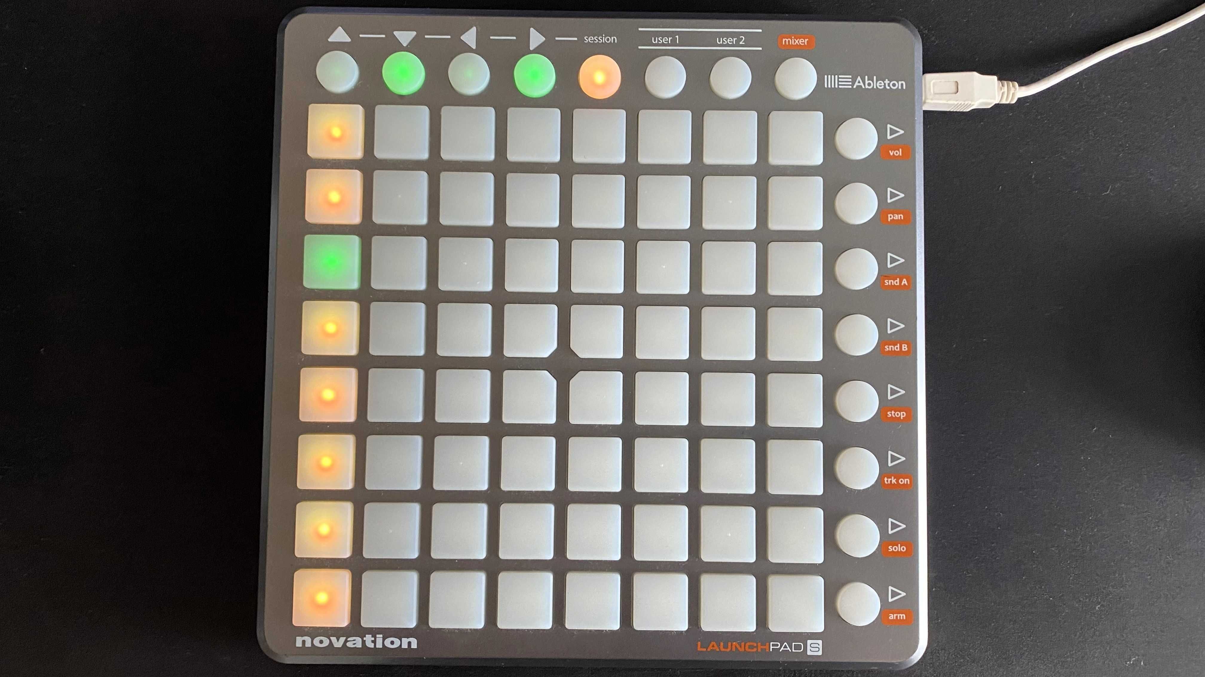 Novation Launchpad S - kontroler MIDI, pady, studio, Ableton Live