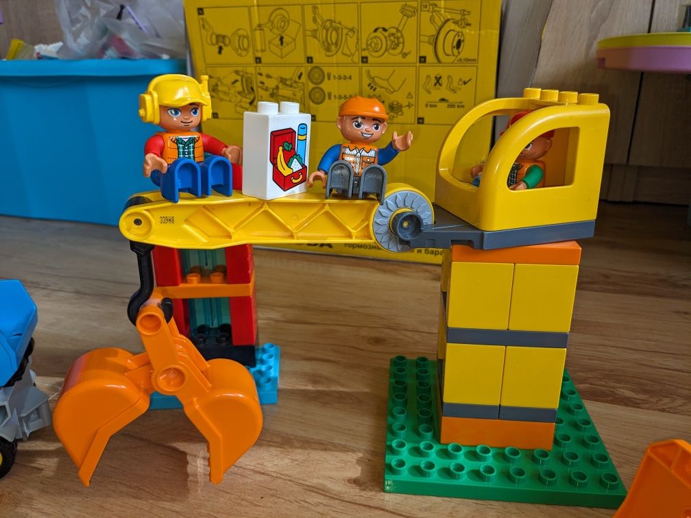 Lego Duplo wielką budowa 10813