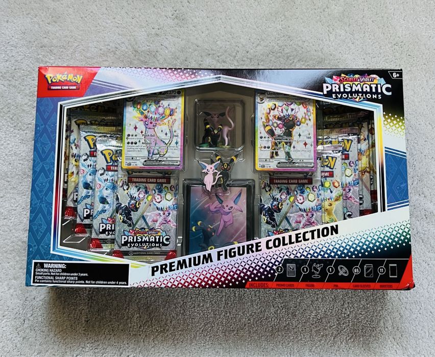 Pokemon TCG: Prismatic Evolution, Super Premium Figure Collection