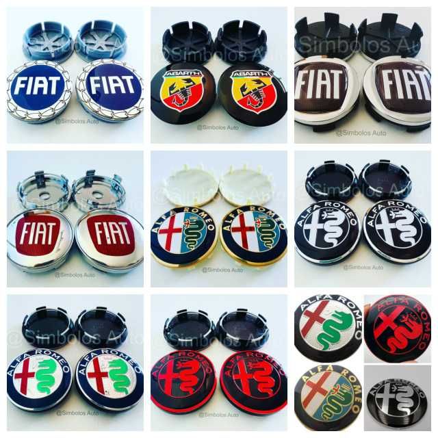Centros Jantes e Logos| Fiat Abarth Alfa Romeo