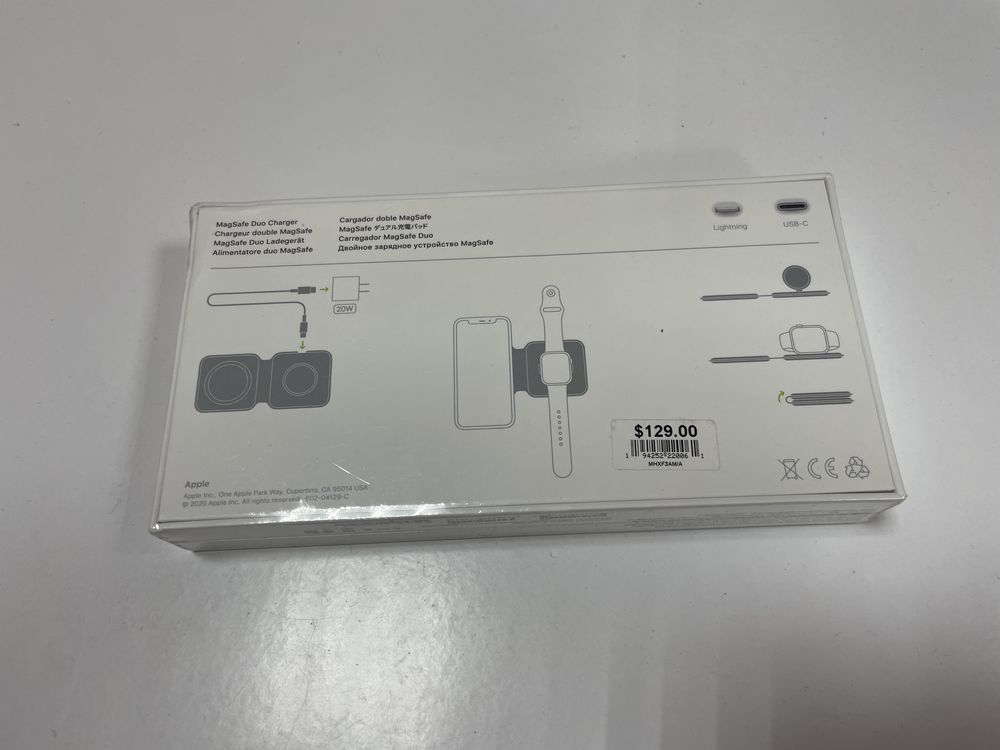 Apple Magsafe Duo Charger (MHXF3) original МАГАЗИН! ГАРАНТІЯ!
