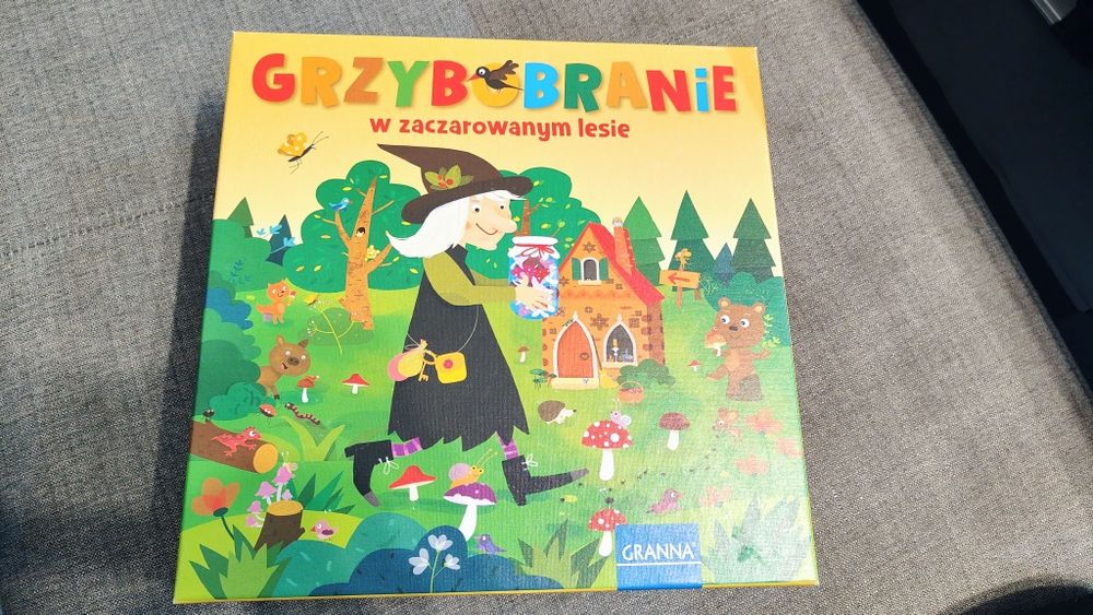 Grzybobranie w zaczarowanym lesie, gra planszowe Granna