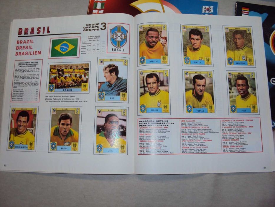 Europeus + Mundiais PANINI - Fascículos PANINI