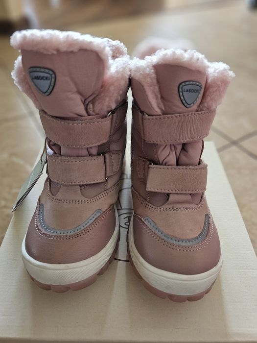 Buty zimowe j. nowe kozaki śniegowce trzewiki skóra Lasocki 28