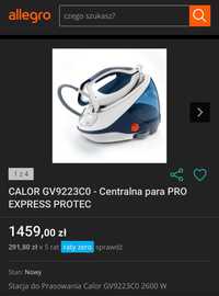 Żelazko CALOR GV9223C0 - Centralna para PRO EXPRESS PROTEC