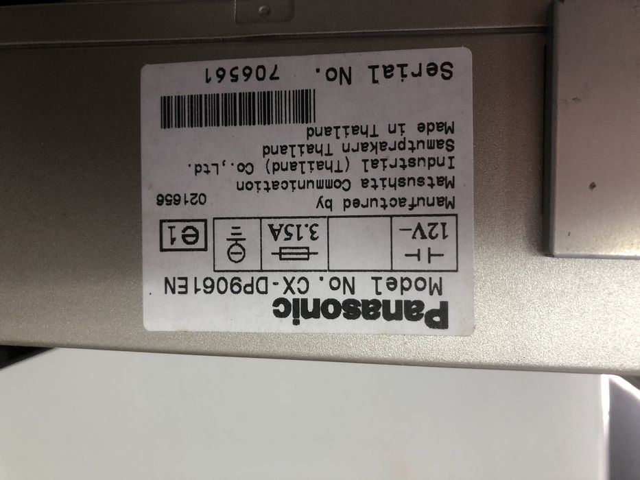 Caixa de cds panasonic