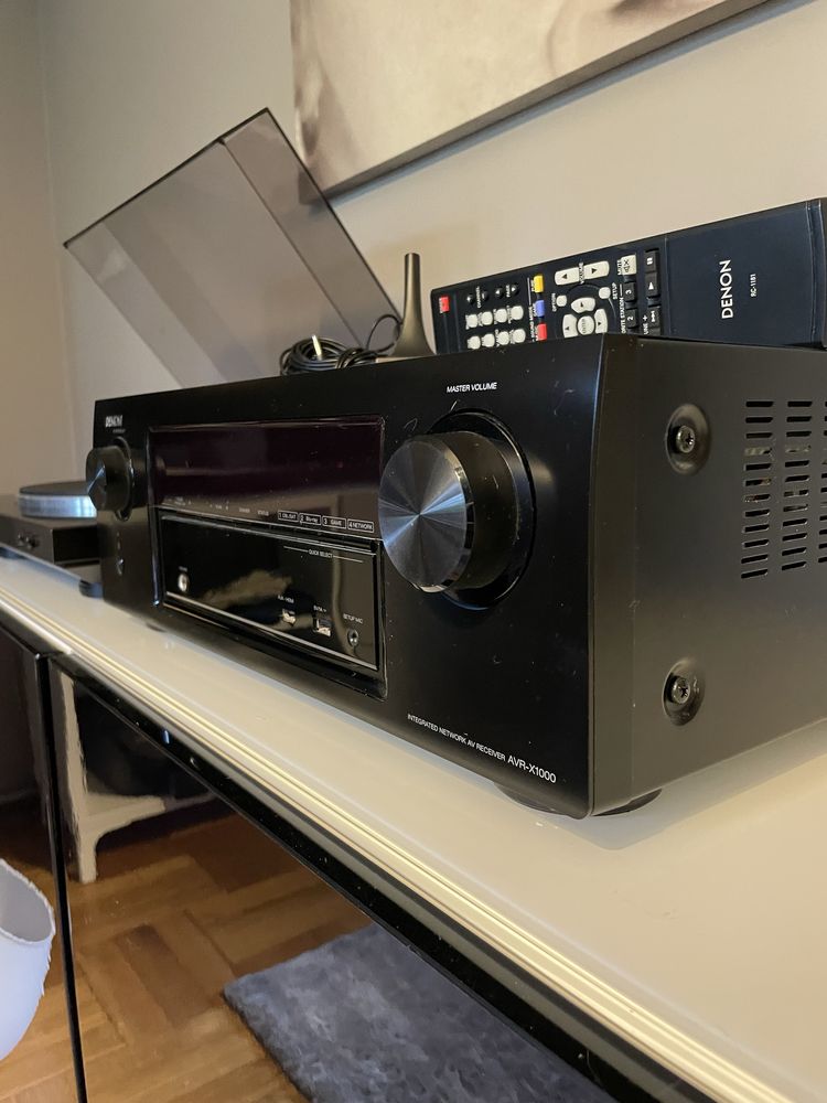 Denon AVR-X1000+DP-300F+Jamo 606+ Jamo SUR 60 (Cent+P+L)+Jamo SUB 210