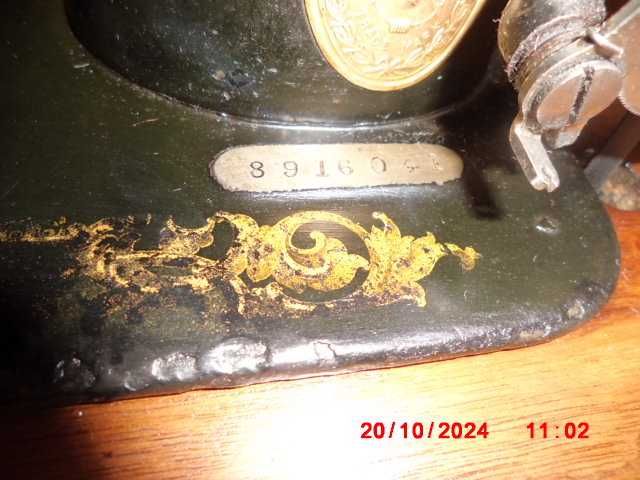 maquina de costura singer ´século XIX 1870