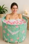 Skladana przenośna wanna do spa