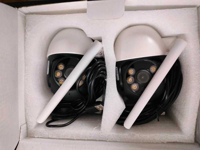 2x Zewnętrzna Kamera IP SV3C C13 PTZ 1080P Wi-Fi 2-kierunkowe