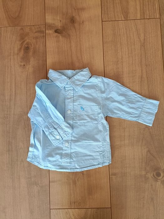 Camisa + Polo de manga curta - 2/4meses (62cm)