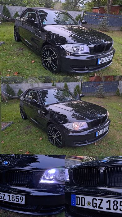 Bmw E87 Seria 1 Cabrio 2.0 Alu 18  Skóra LED Parcktronik Doinwestowane