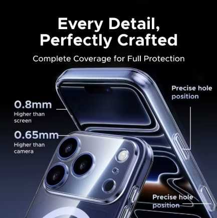 Capa Ugreen Transparente de Qualidade - iPhone 17 Pro