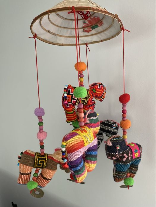 Karuzela nad lóżeczko dziecka z Japonii - KONIKI