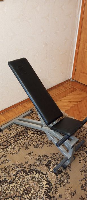 штанга лавка гантелі стойкі