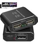 4K60Hz DisplayPort do podwójnego adaptera HDMI Display Port dual hdmi