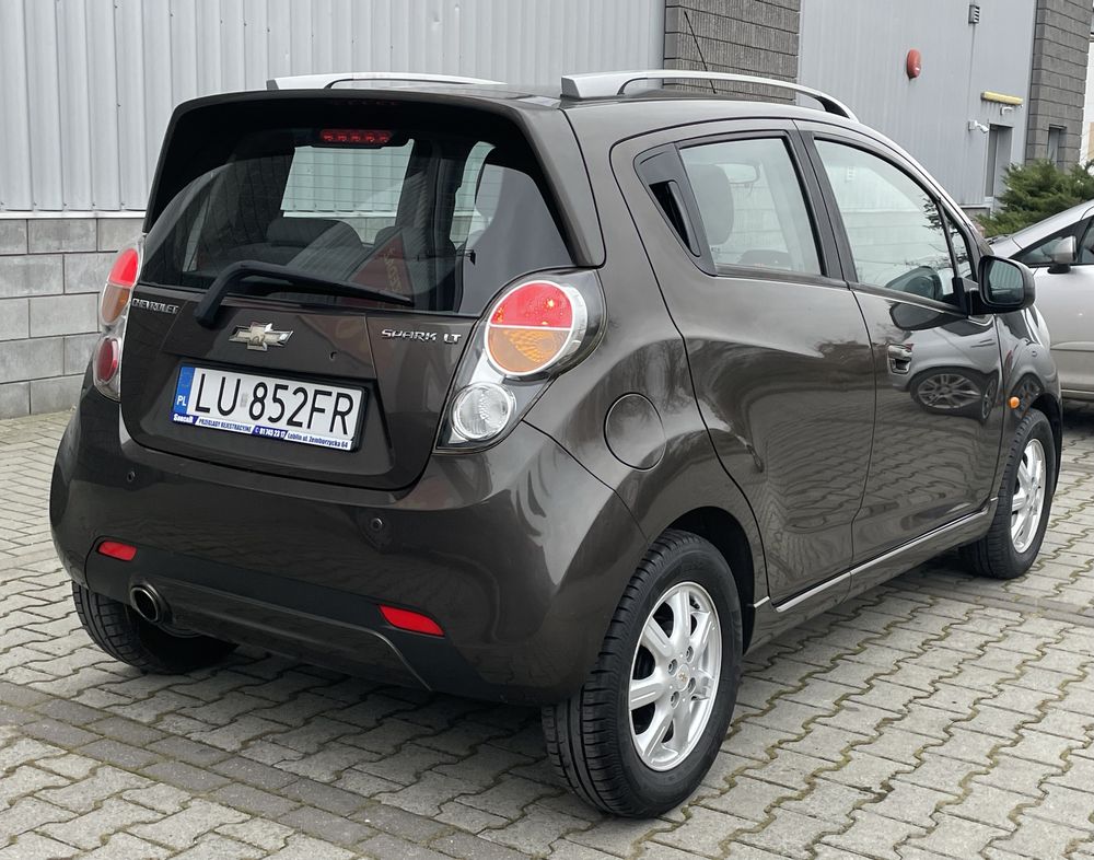 Chevrolet Spark 1.2 LT+ , Pelna Wersja , Bezwypadkowy, Doinwestowany
