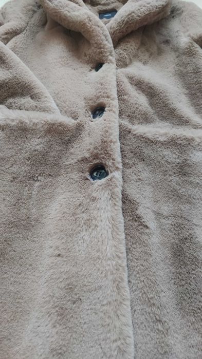 Пальто меховое Next размер S