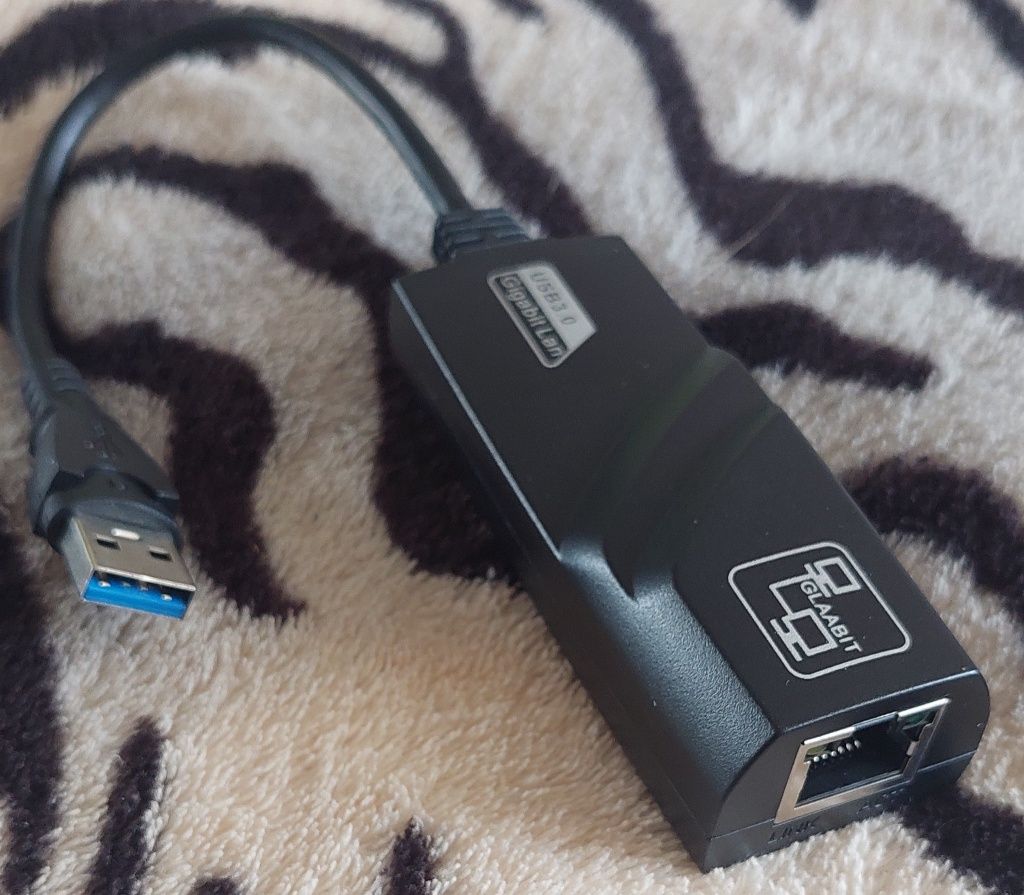 (НОВЫЙ] Гигабитная сетевая карта FENVY LAN USB 3.0 RJ45 adapter