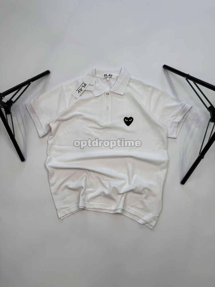 Футболка поло CDG Play / comme des garcons polo