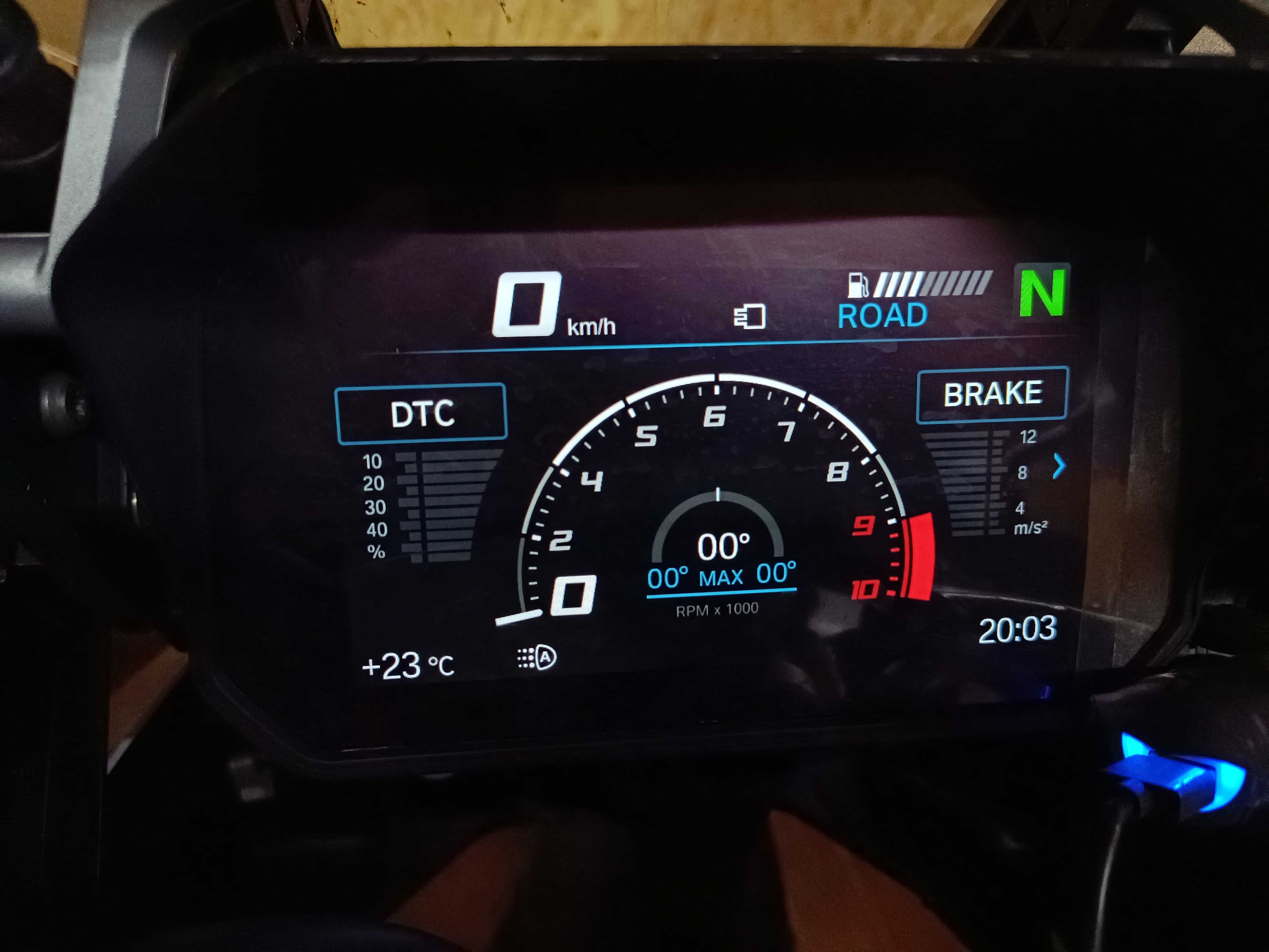 Ativação Menu Sport em TFT motas BMW R1200 R1250 F750 F850