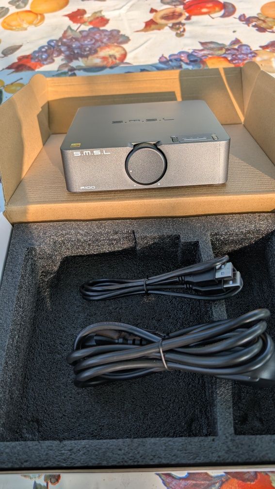 Топовий підсилювач SMSL A100 (Hi-Fi, клас D) 2.0 2.1  80 Вт