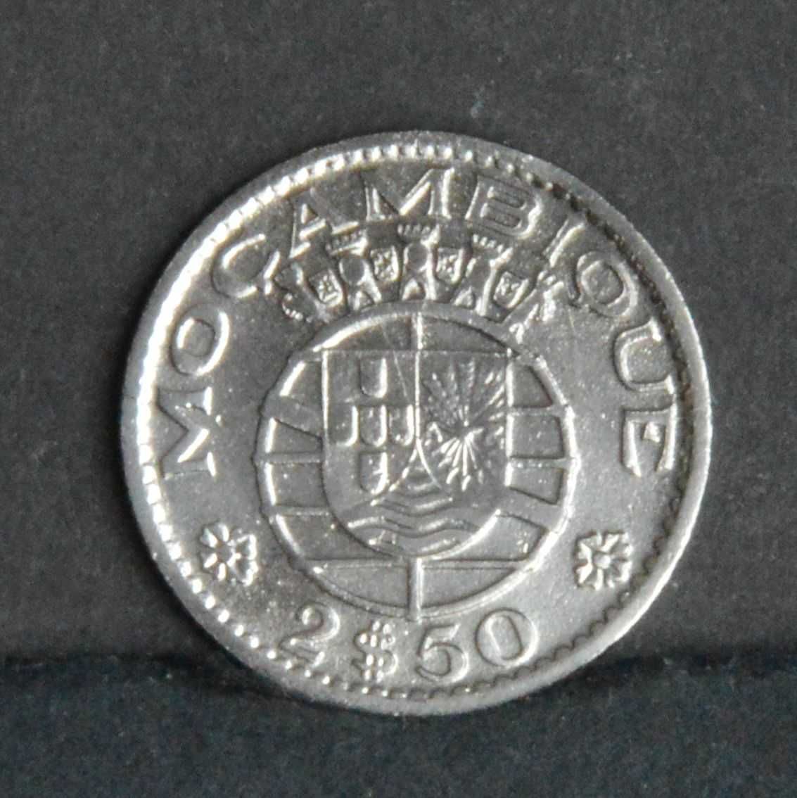 Moçambique 2,5 escudos 1954 - olx X10422