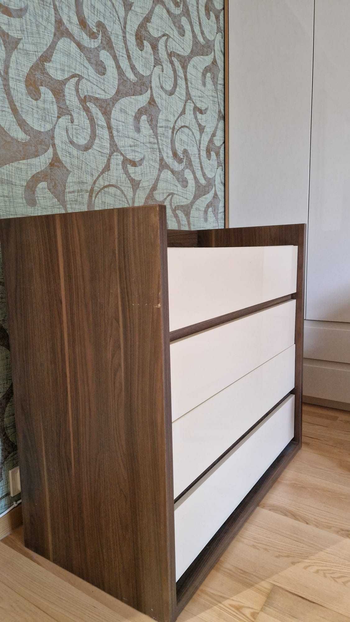 łóżko, półki, komoda MEBLIK