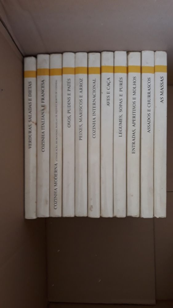 Coleções de livros de culinaria