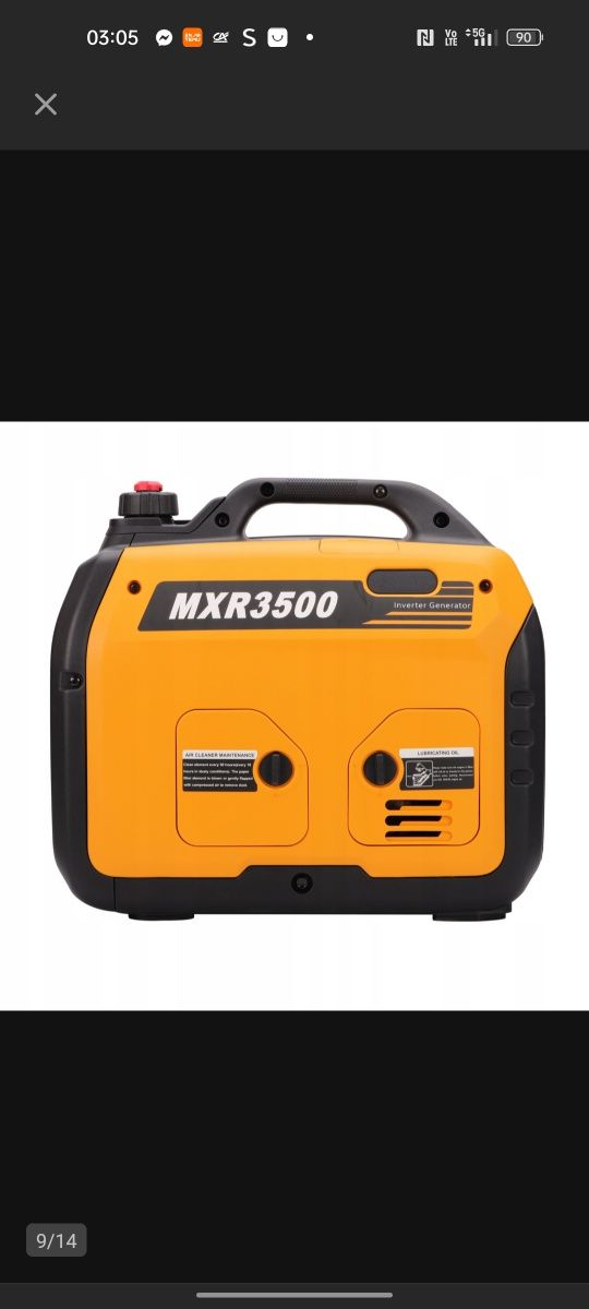 Generator prądu mxr35000