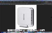 Mini komputer PC AI X1 Pro Ryzen AI 9 HX370 890M Win11 Oculink GW